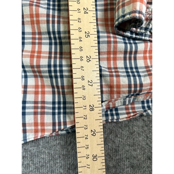 Orvis Active Fit Men's Size 2XL Plaid Multicolor LS Fishing Button Down Shirt - Picture 7 of 10